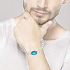 925 Sterling Silver Curb Chain Salman Khan Bracelet for Men