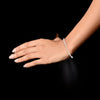 925 Sterling Silver Cross Adjustable Sliding Bolo Bracelet for Women