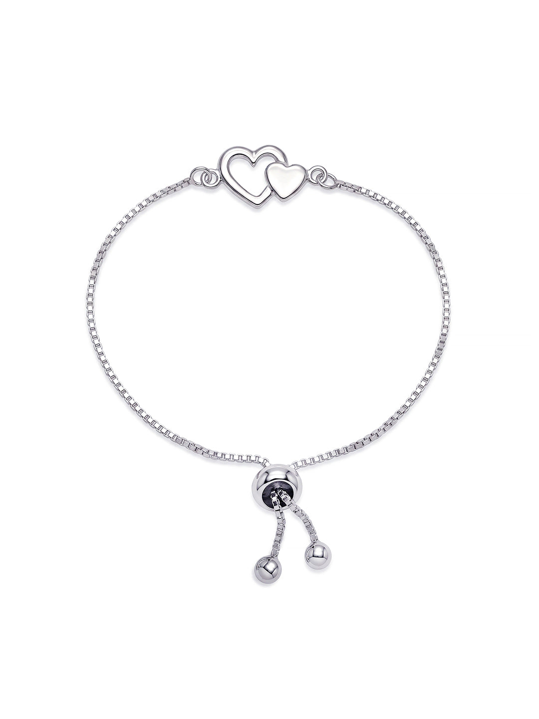 Amora Heart Sliding Teen Girls' Bracelet