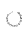 Silver Celeste Anchor Link Bracelet