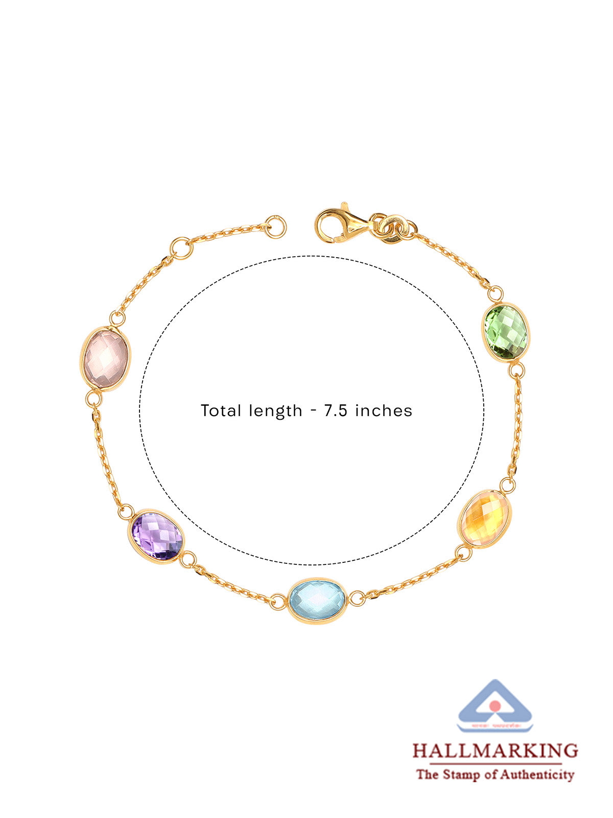 Amara Intertwined Hearts Women's Bracelet