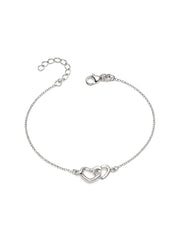 Amoura Interlocking Hearts Women's Bracelet