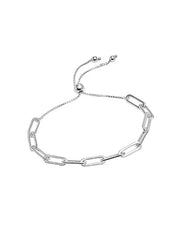 Italian Paperclip Sliding Bracelet