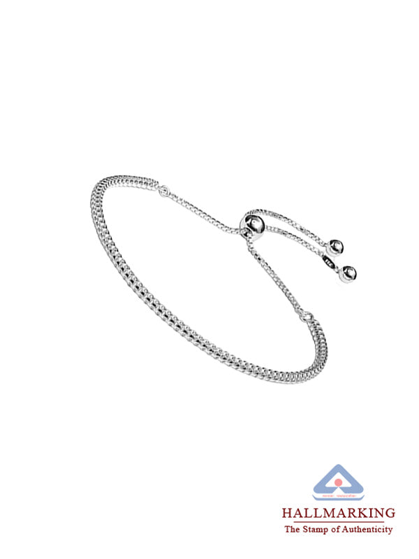 Fancy Link Friendship Slider Bracelet