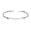 925 Sterling Silver Italian ID Bar Box Chain Bracelet for Men and Boy