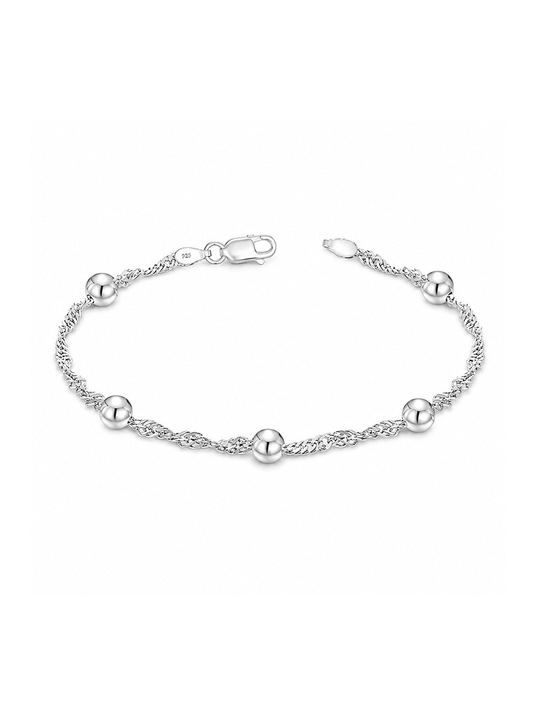 Silver Station Bracelet