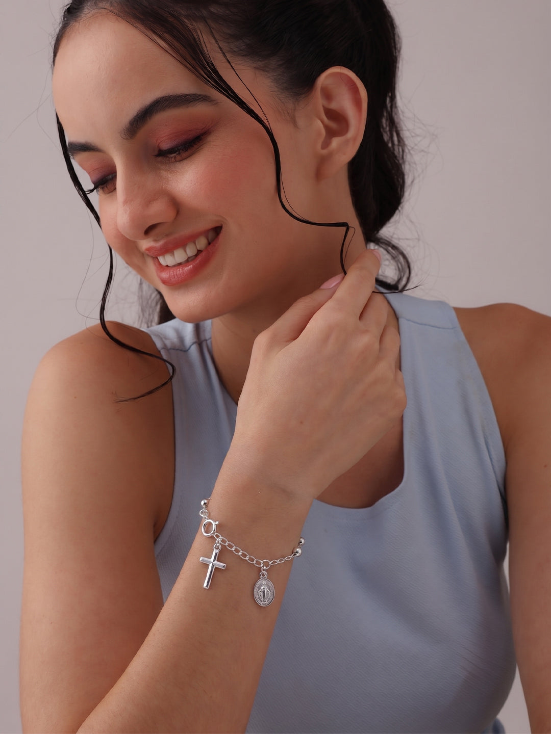 Silver Signature Bracelet