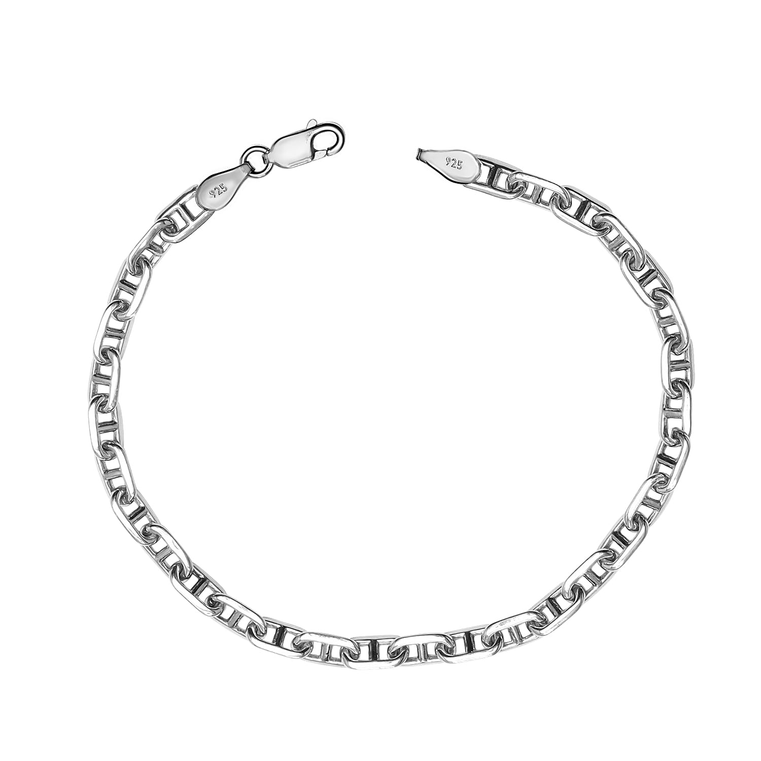 Women Rhodium Chain Bracelet