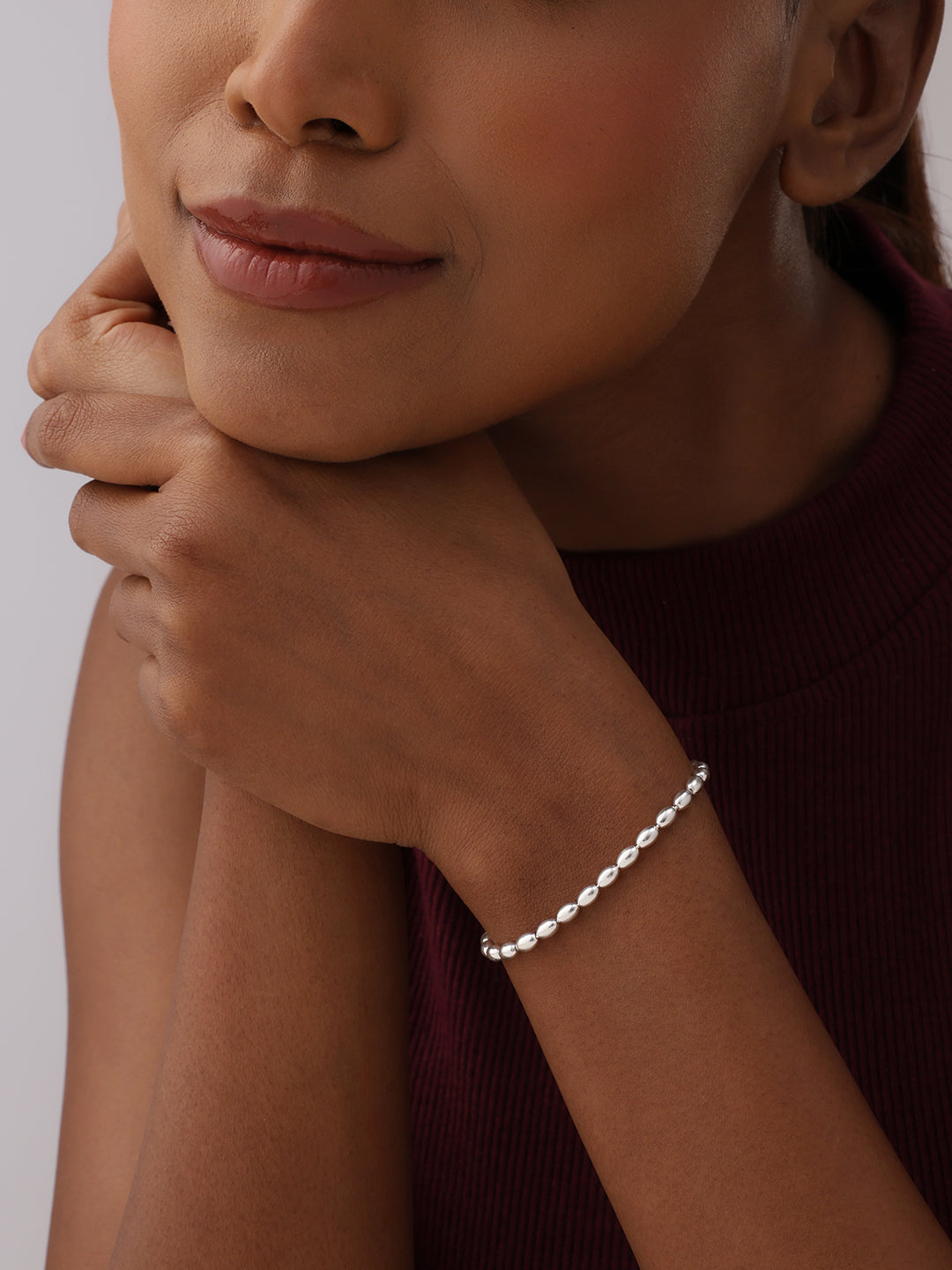 Silver Chain Bracelet For Women