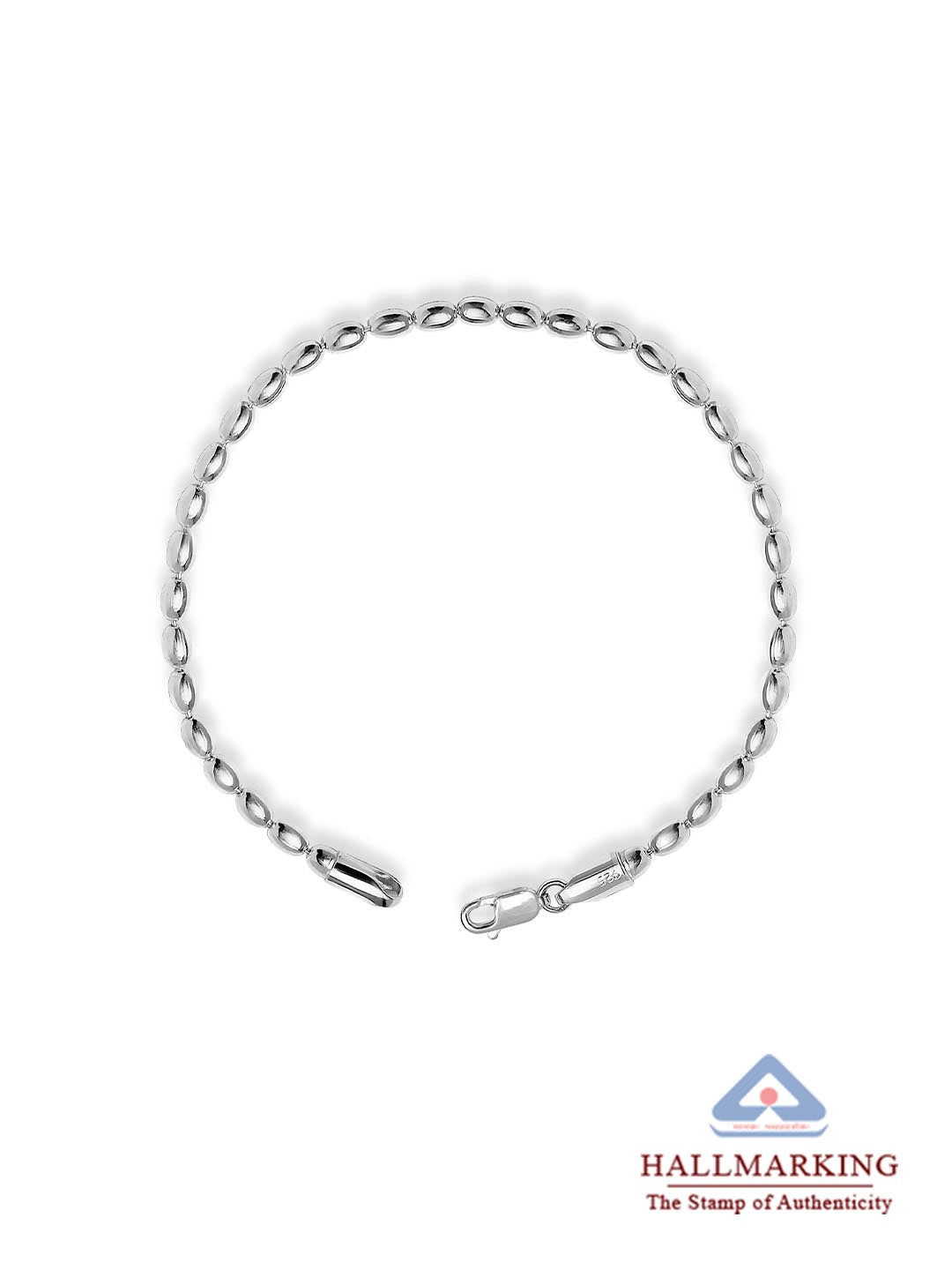 Men Silver Chain Bracelet