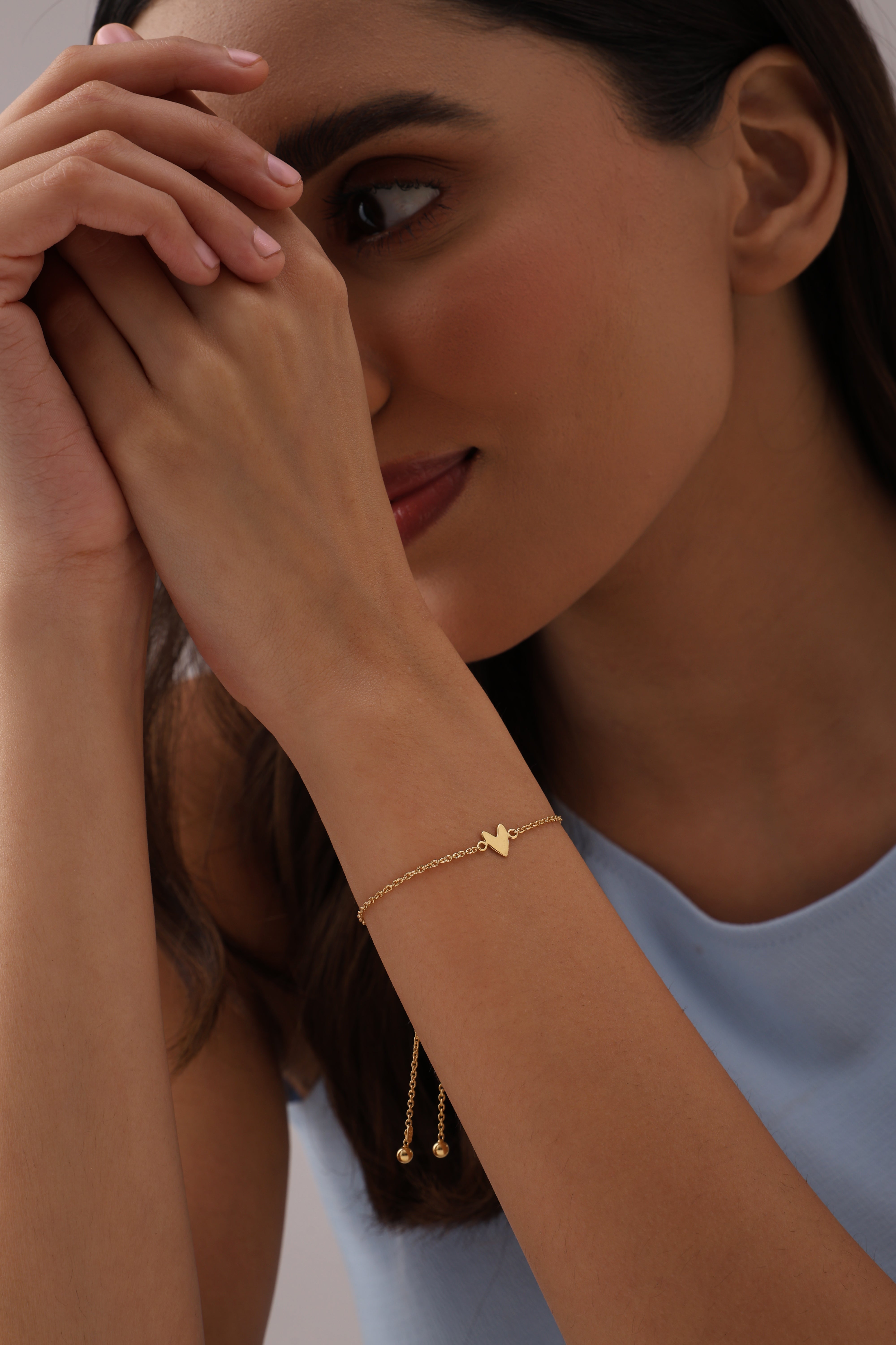 Golden Amoura Link Bracelet