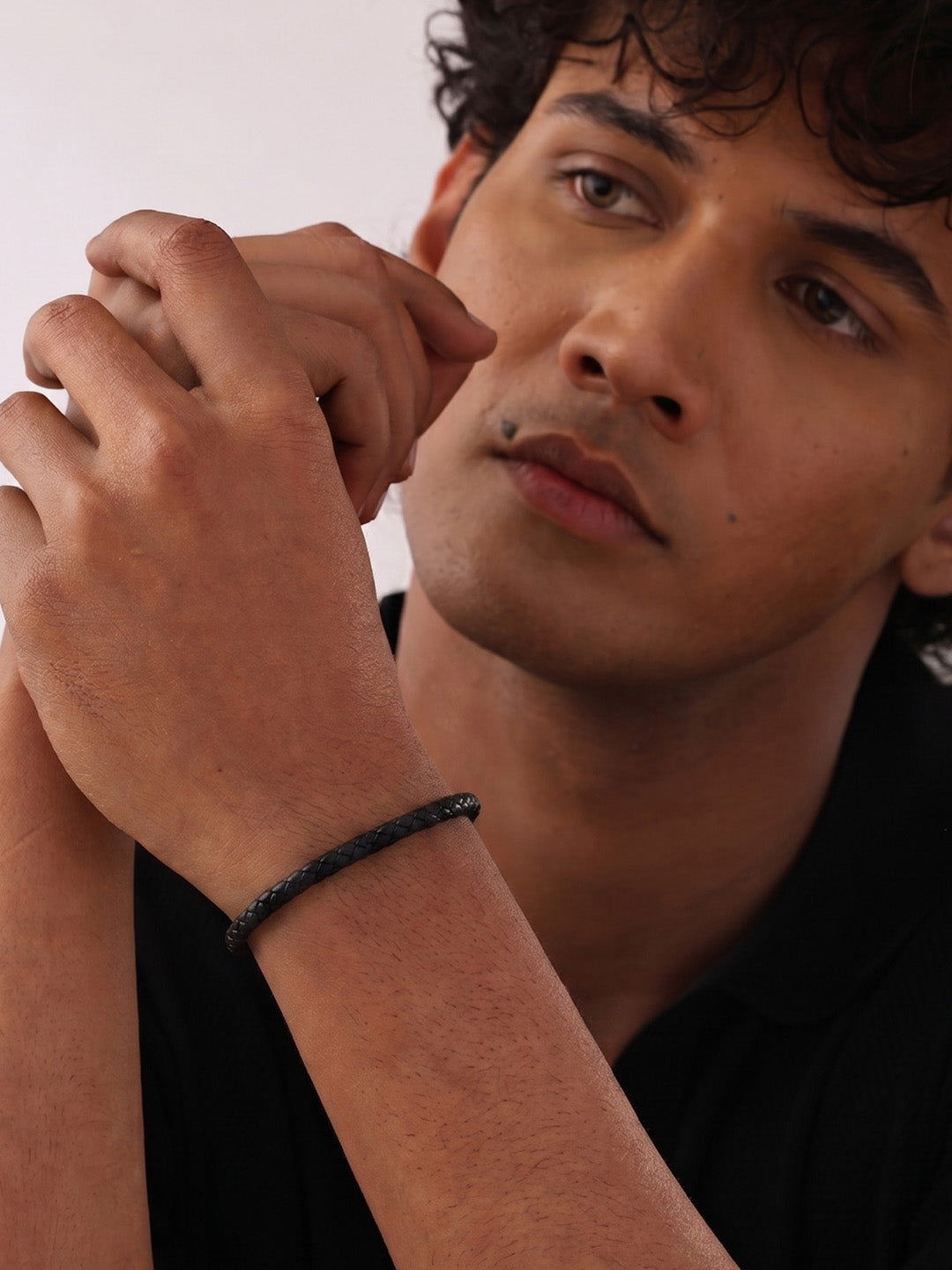 Men's Antique Leather Bracelet