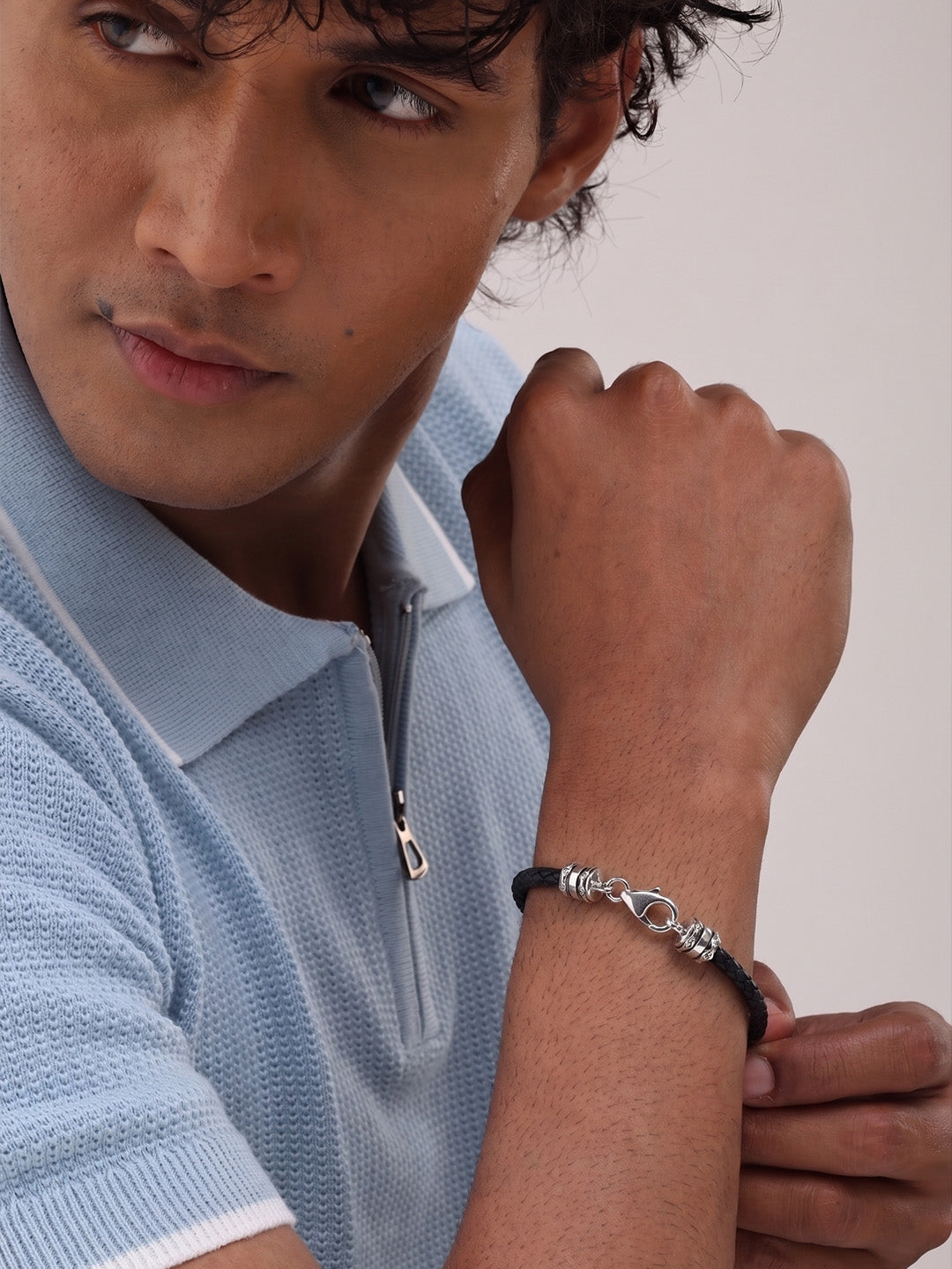 Men's Antique Leather Bracelet