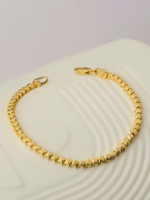 Golden Celestia Star Bracelet