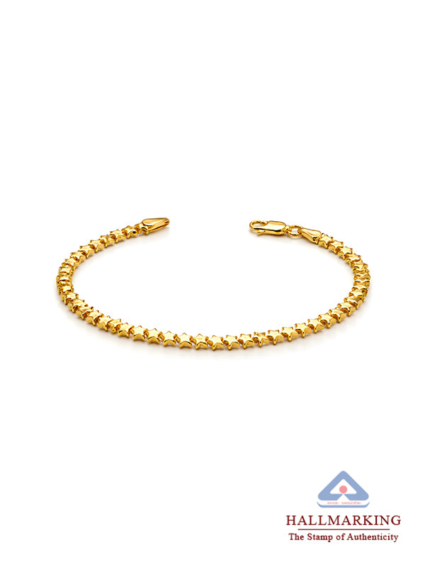 Golden Celestia Star Bracelet