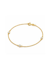925 Sterling Silver Jewellery | 14K Gold-Plated Bella Loop Bracelet | acpl-ecom.myshopify.com