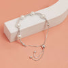 925 Sterling Silver Pearl Sliding Bolo Bracelet for Teen and Women