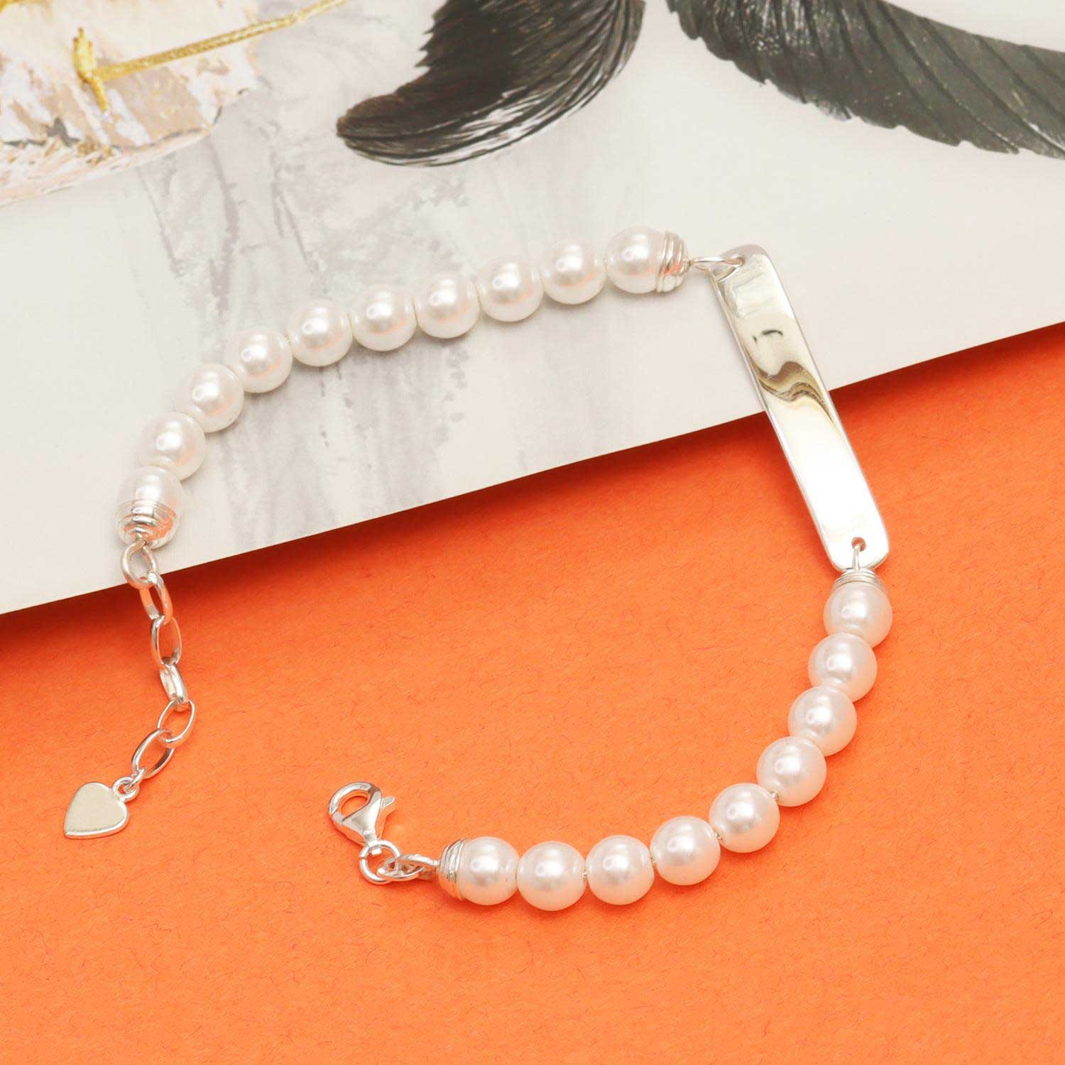 Silver ID Bracelet