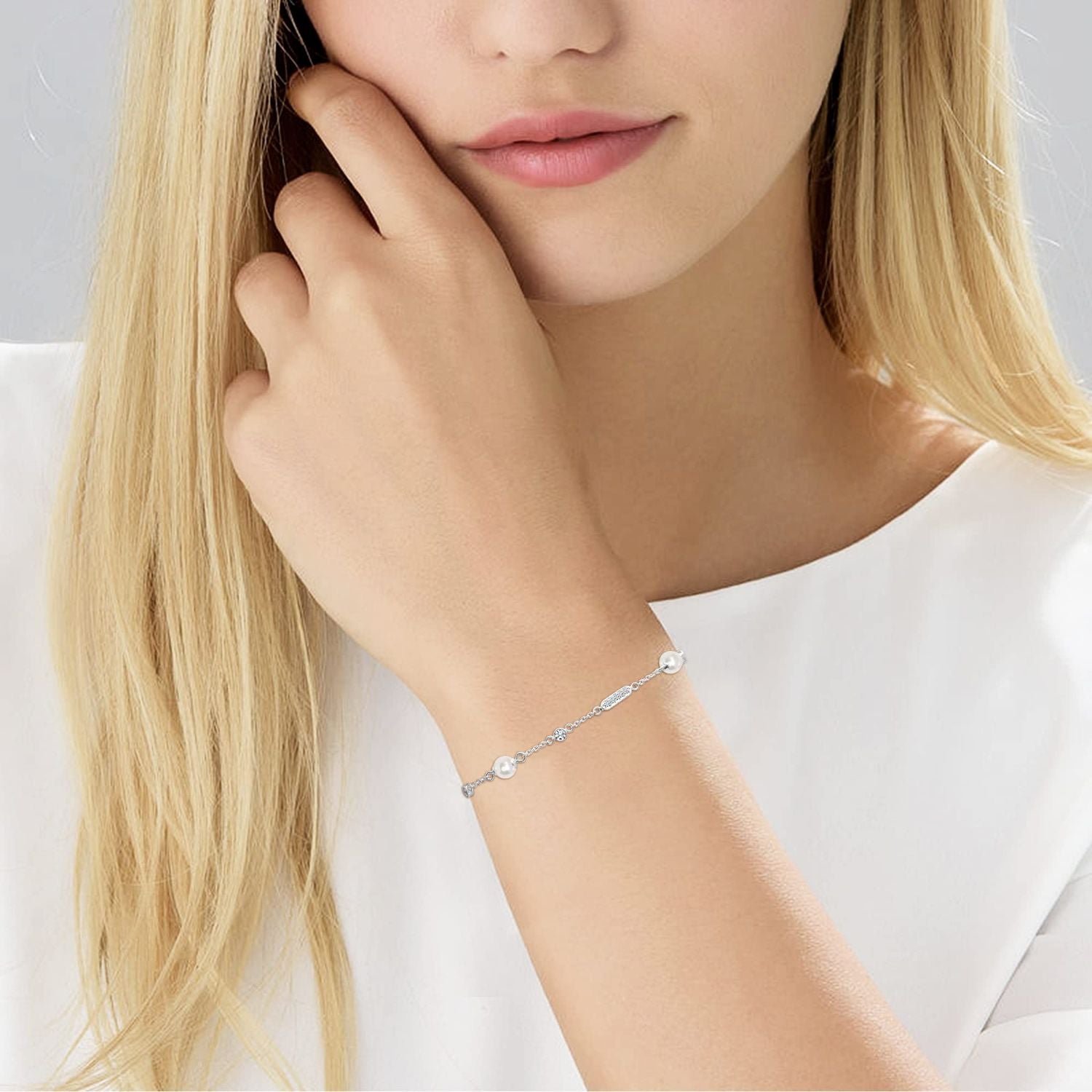 Silver Station Bracelet