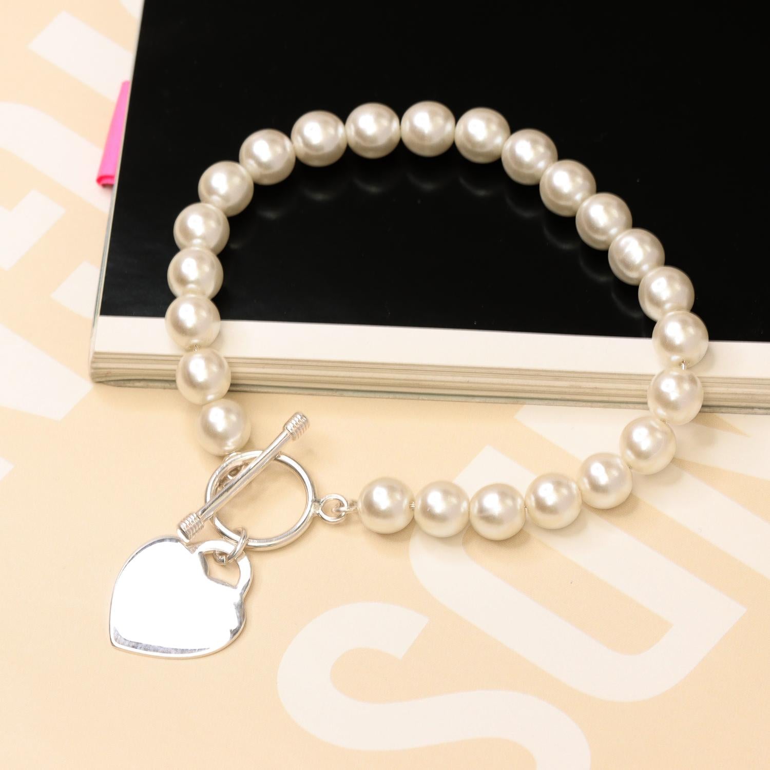 Silver Toggle Bracelet