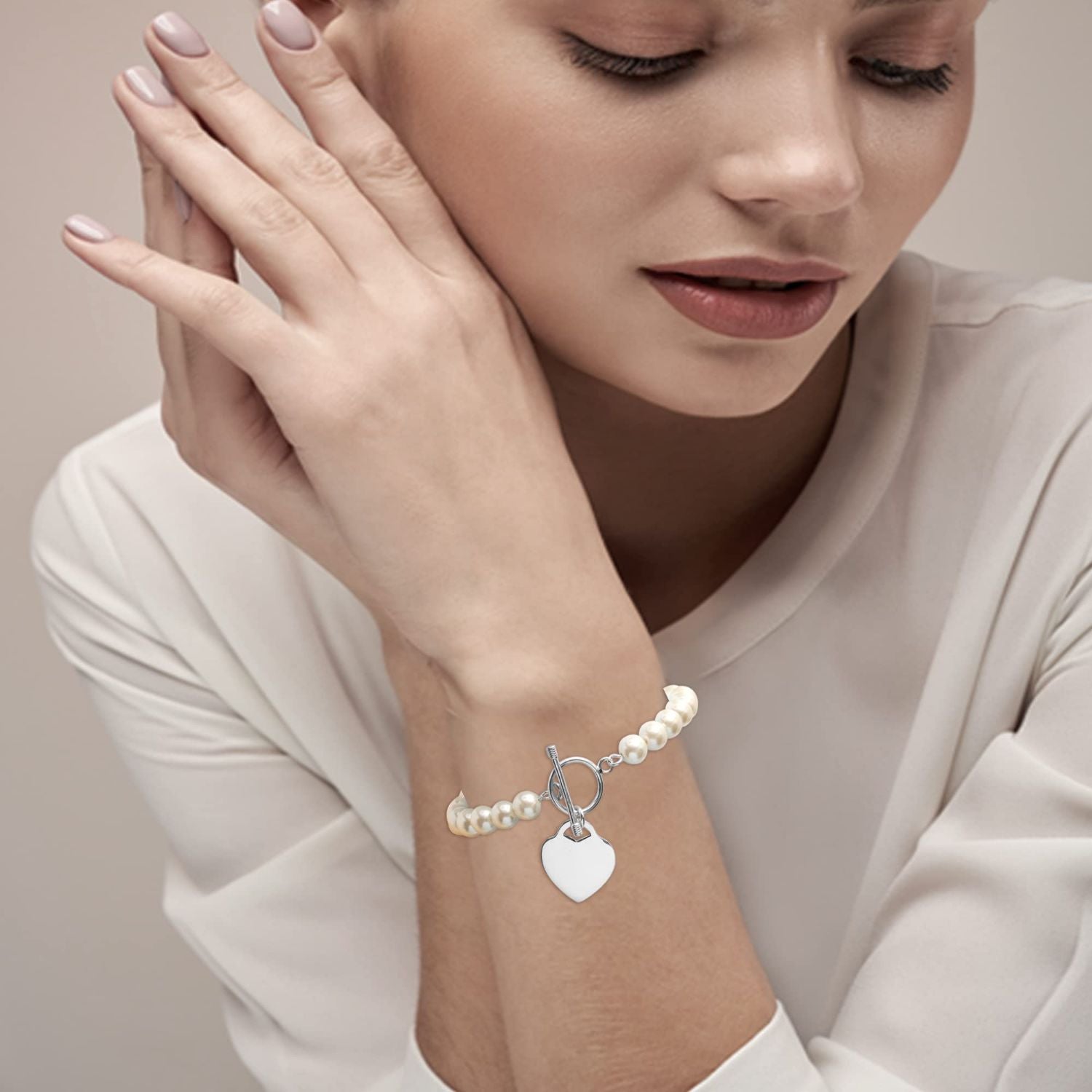 Silver Toggle Bracelet