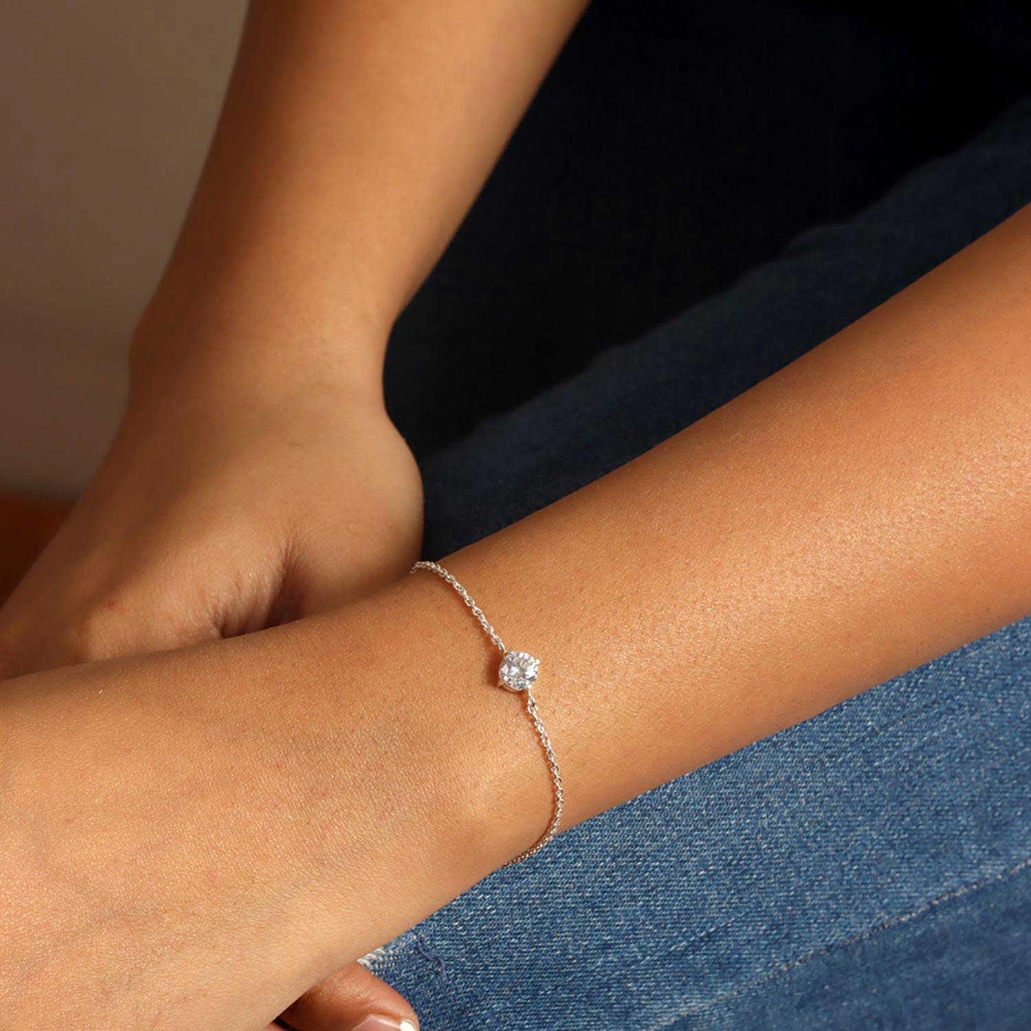 Silver Charm Bracelet
