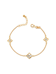 Flash Gold Crystal Bracelet