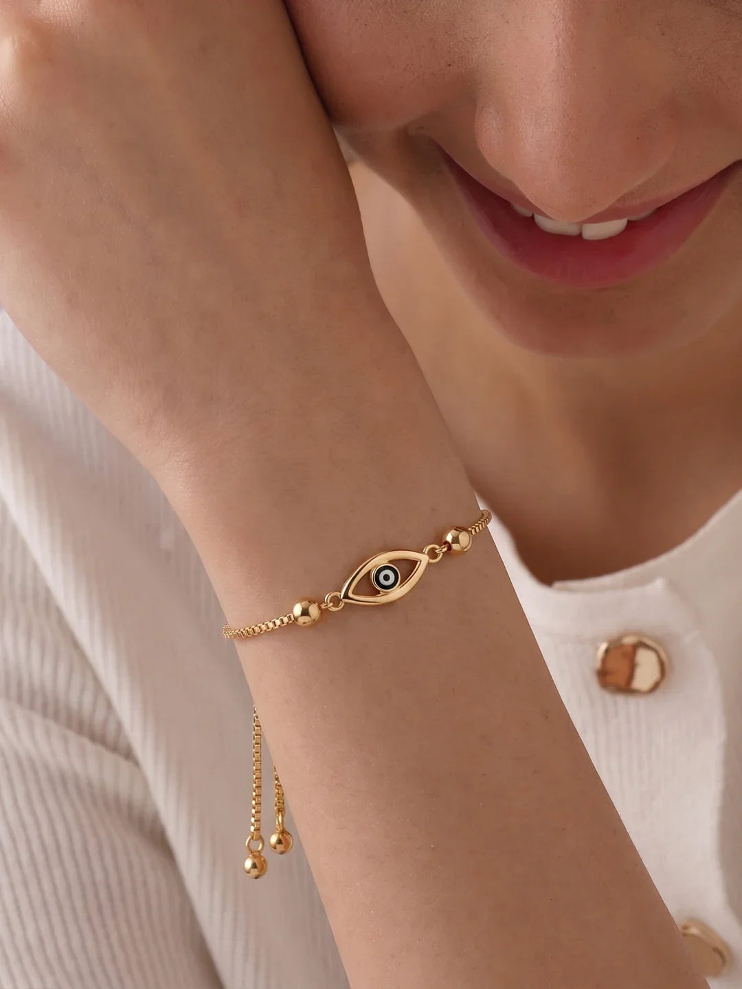 Flash Gold Link Bracelet