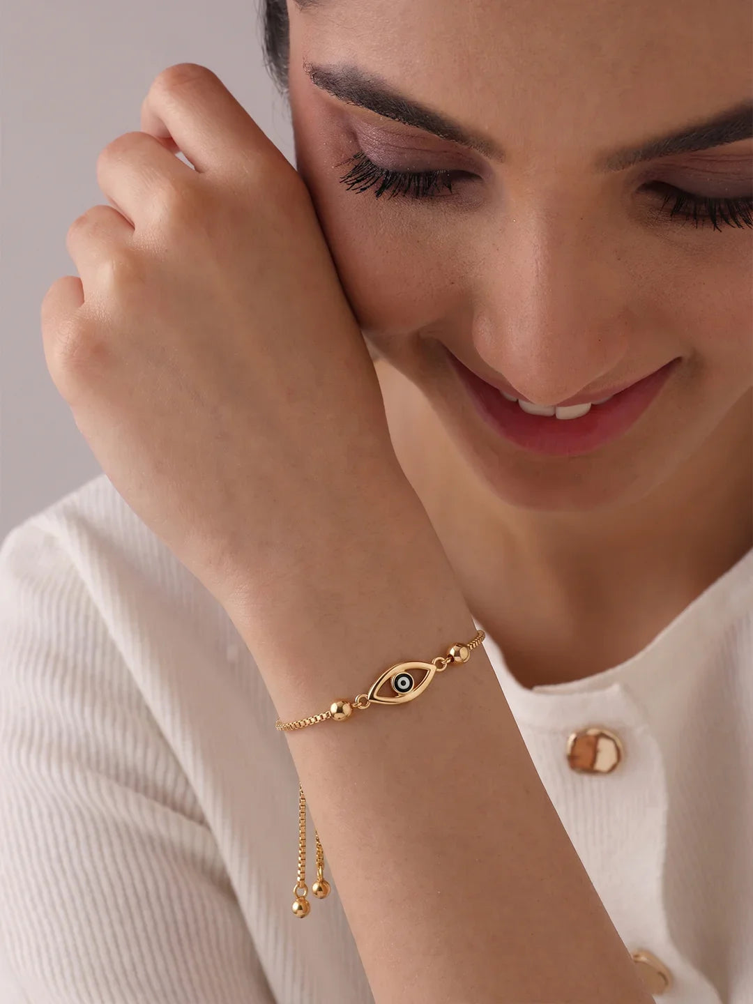 Flash Gold Link Bracelet