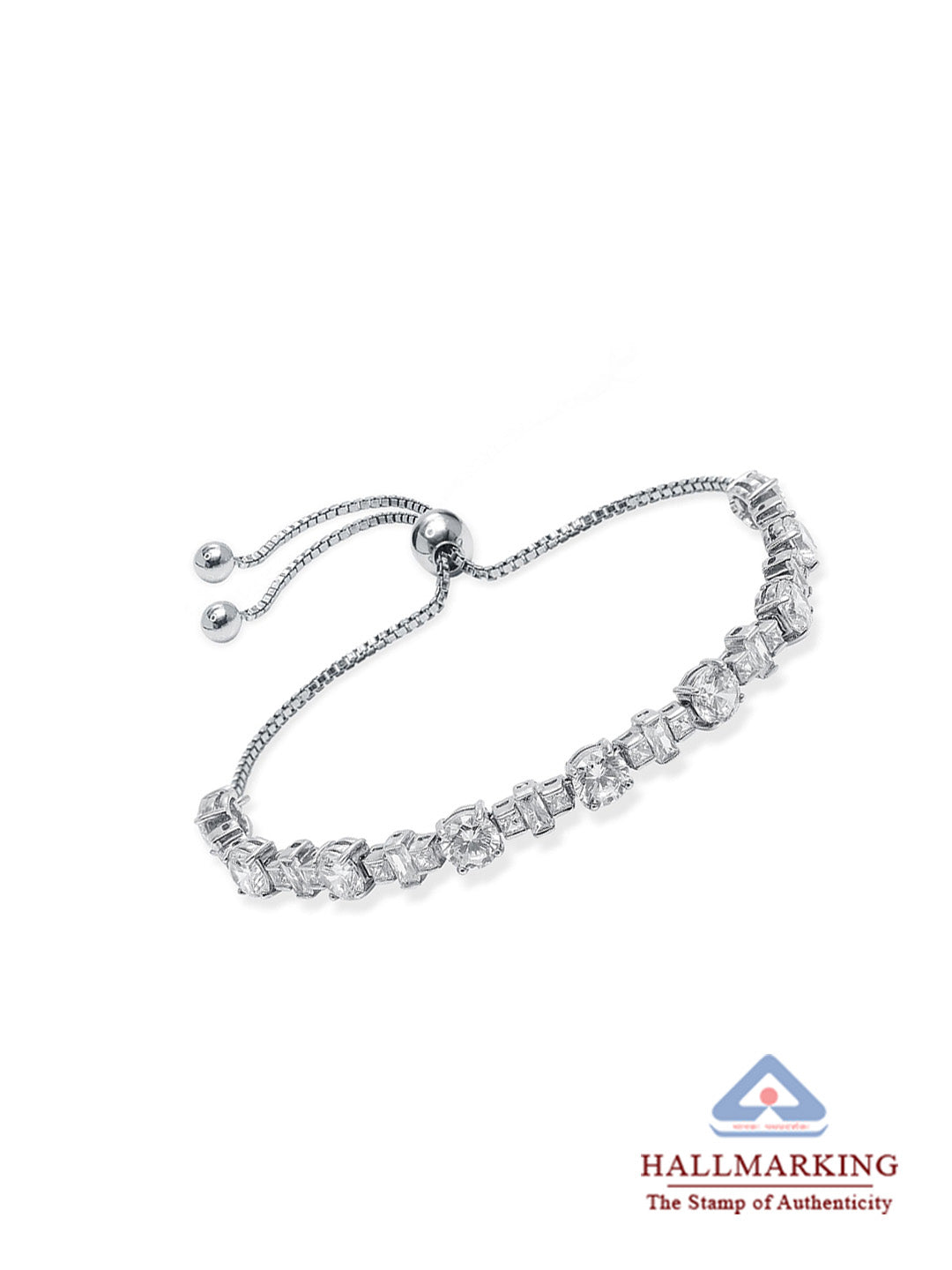 Silver Slider Chain Bracelet