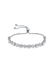 Silver Slider Chain Bracelet