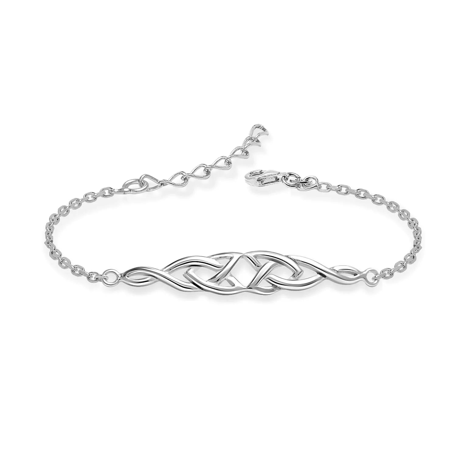 Trinity Celtic Knot Chain Bracelet