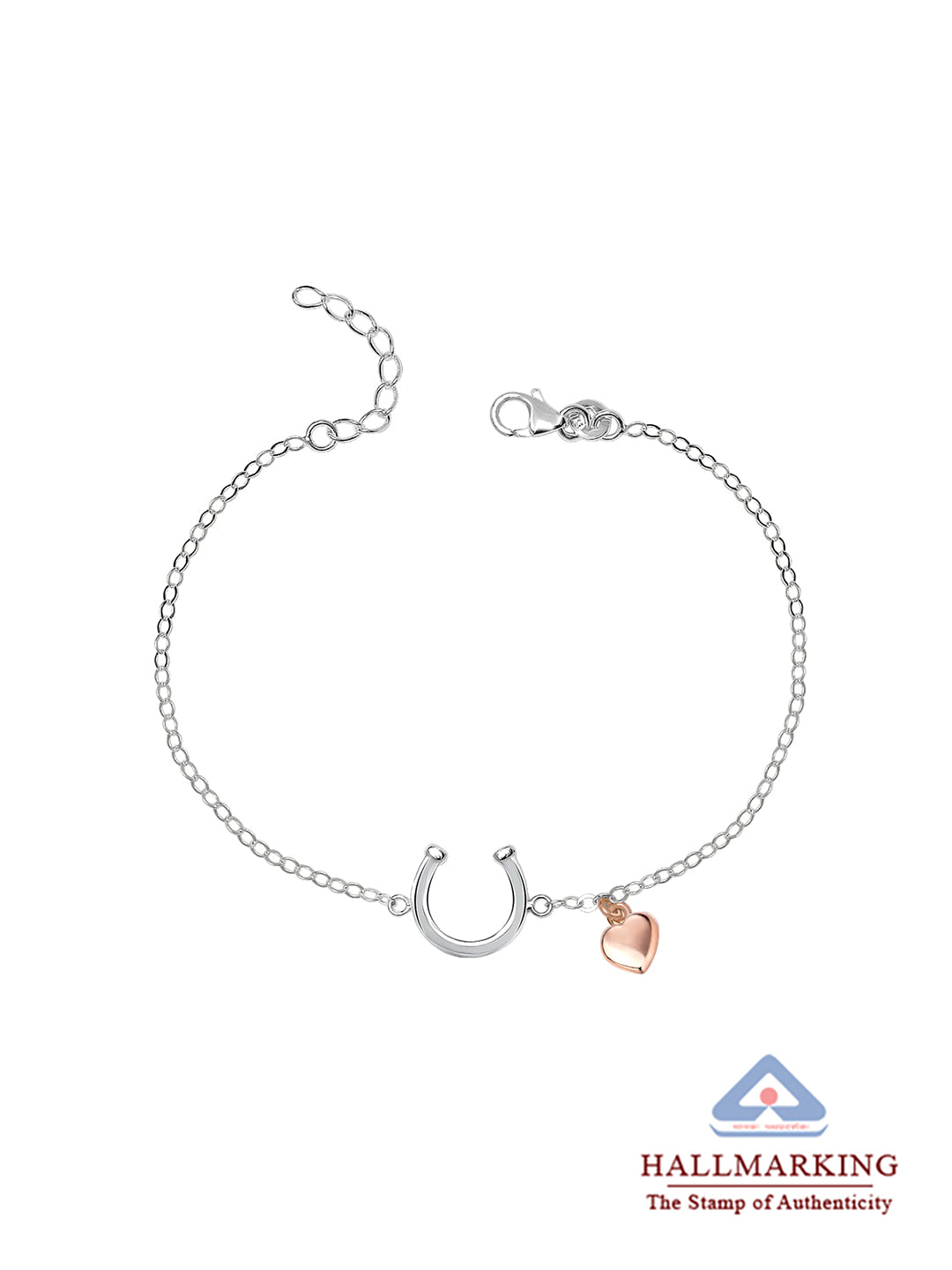Fortuna Horseshoe Heart Women's Bracelet