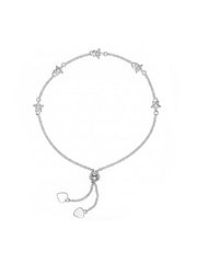 Contemporary Slider Bracelet in Silver