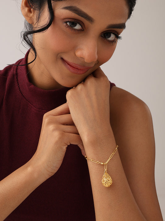 Gold Charm Bracelet