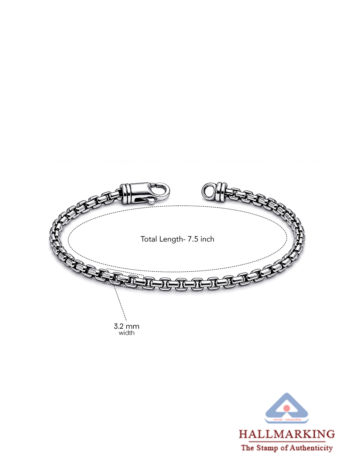 Antiqued Box Chain Bracelet