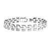925 Sterling Silver Stylish Link Chain Bracelet for Men's