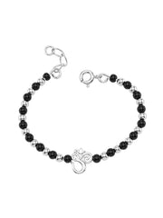 Blacks Beads Om Charm Nazariya Kids Bracelet 1PC
