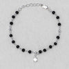 925 Sterling Silver Cz Mangal Sutra Fancy Charm Bracelet for Women and Girls