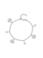 Nerina Pearl & Shell Charm Bracelet