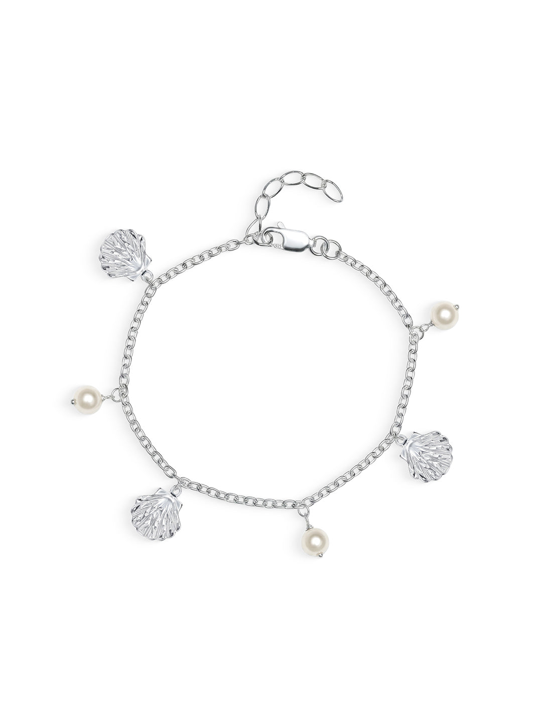 Nerina Pearl & Shell Charm Bracelet