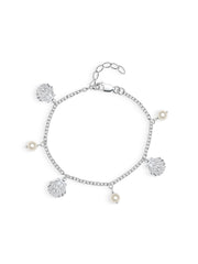 Nerina Pearl & Shell Charm Bracelet