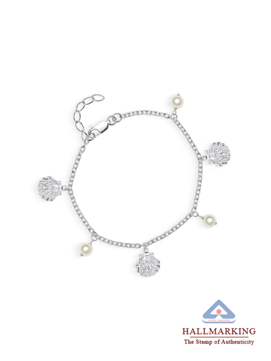 Nerina Pearl & Shell Charm Bracelet