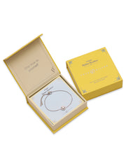 Celestine Rhodium CZ Bolo Bracelet - Gifts For Sister