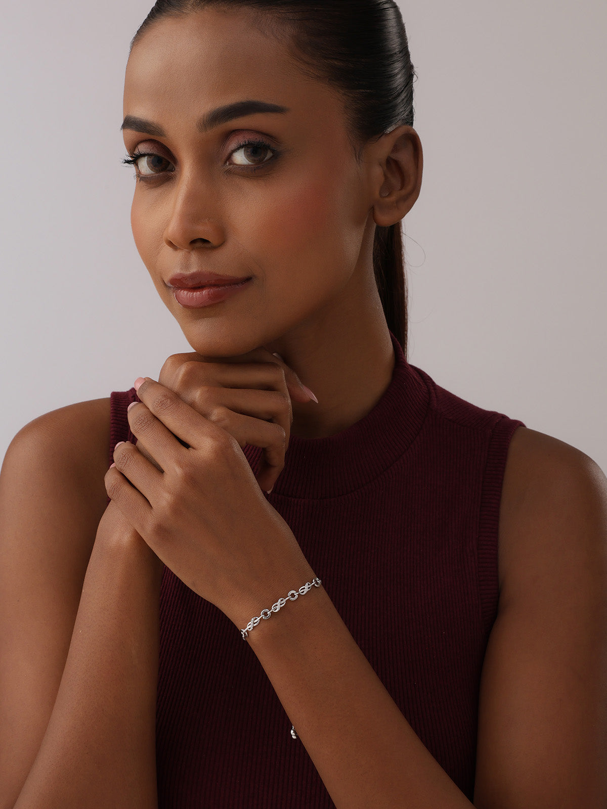 Infinity Link Slider Bracelet