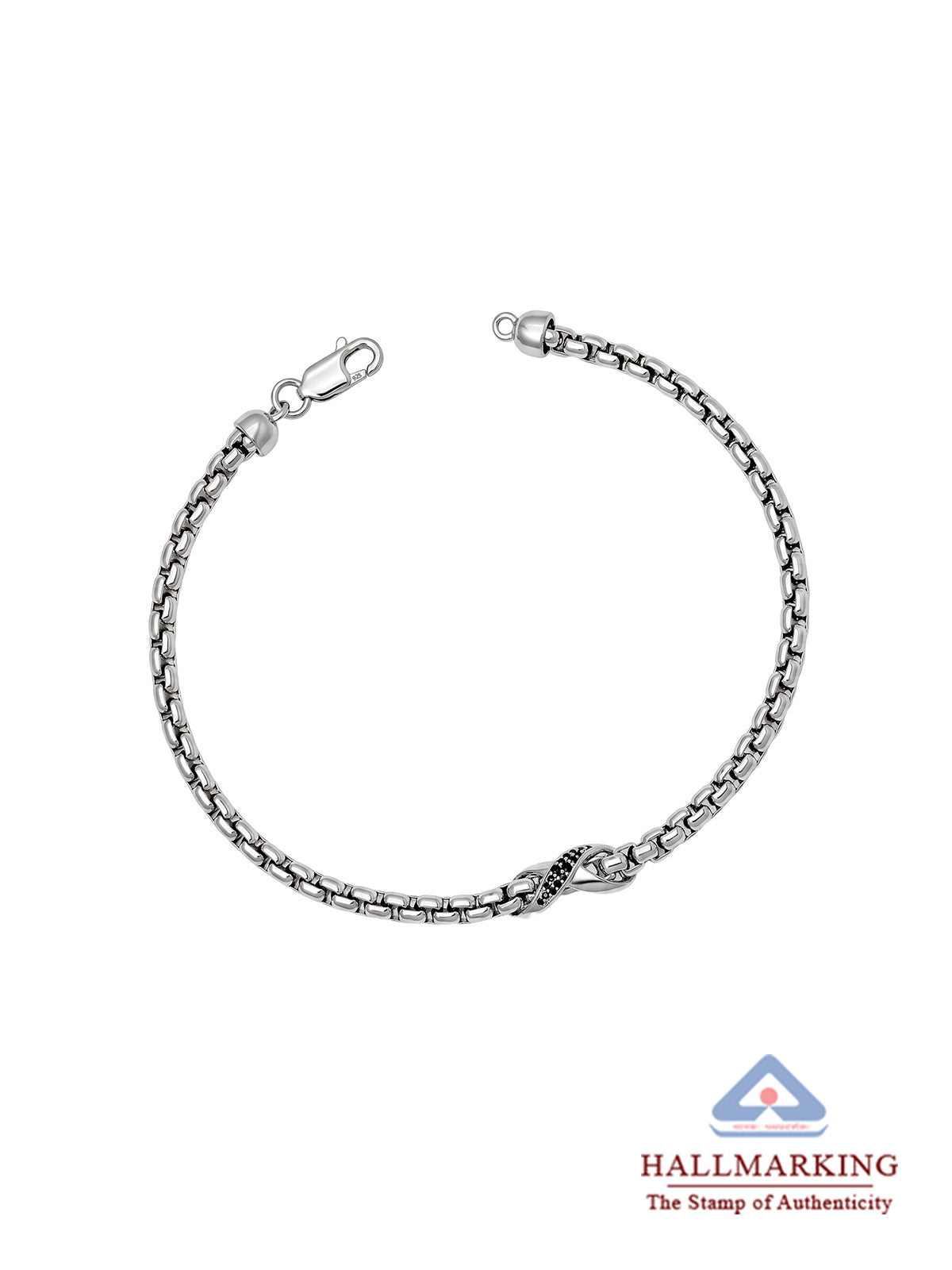 Silver Infinity Link Bracelet