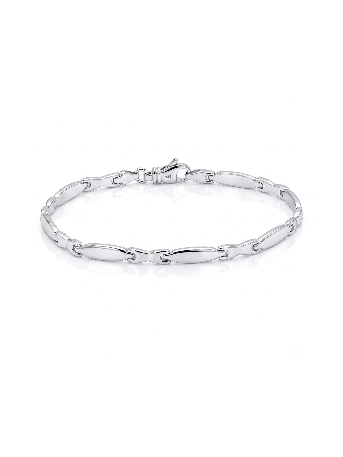 Men's Silver Link Bracelet