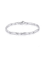 Men's Silver Link Bracelet