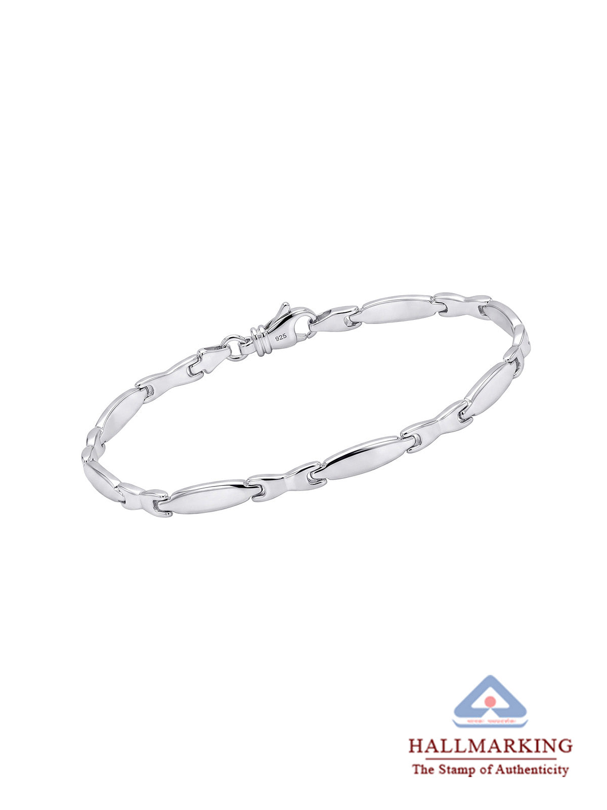 Men's Silver Link Bracelet
