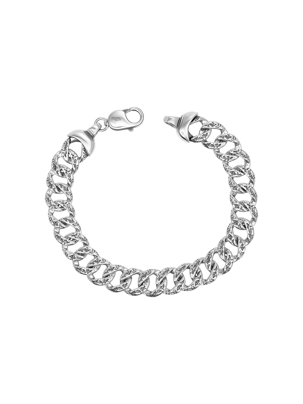 Men's Silver Chain Bracelet